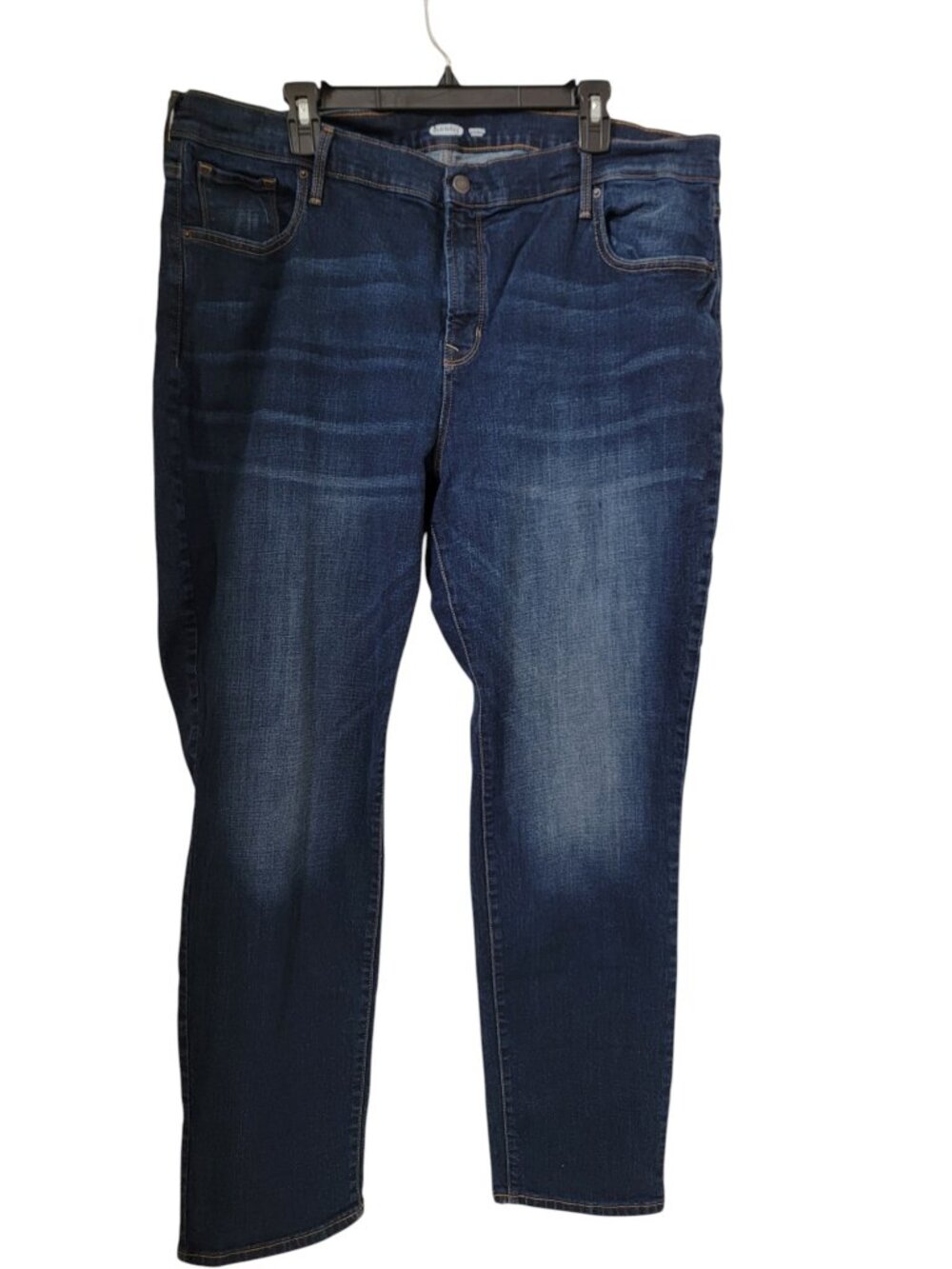 Old Navy Size 20 Dark Wash Original Straight Jeans, Excellent Used Condition